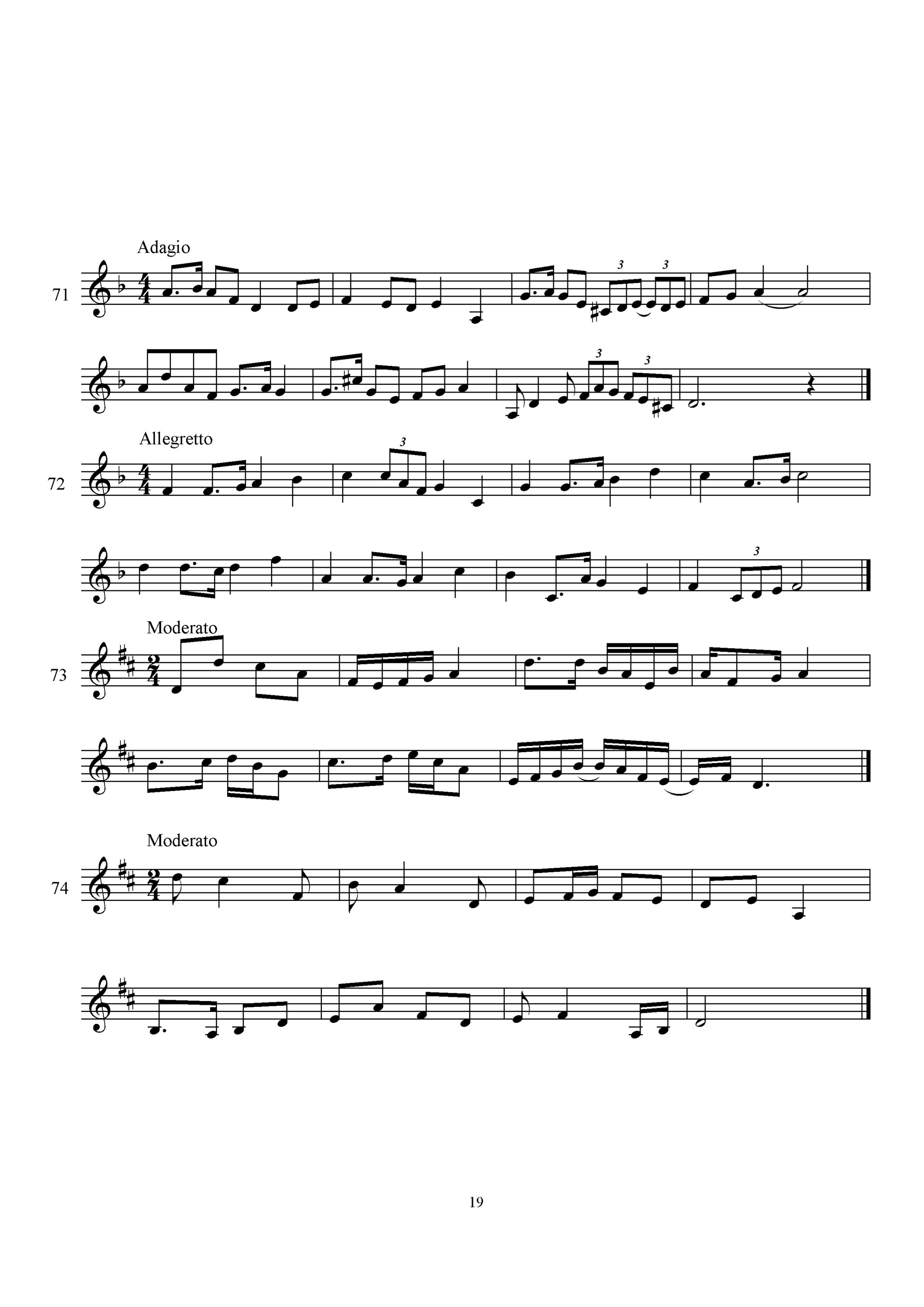 2020年沈阳音乐学院本科招生视唱考试AB级规定曲目库_05.png