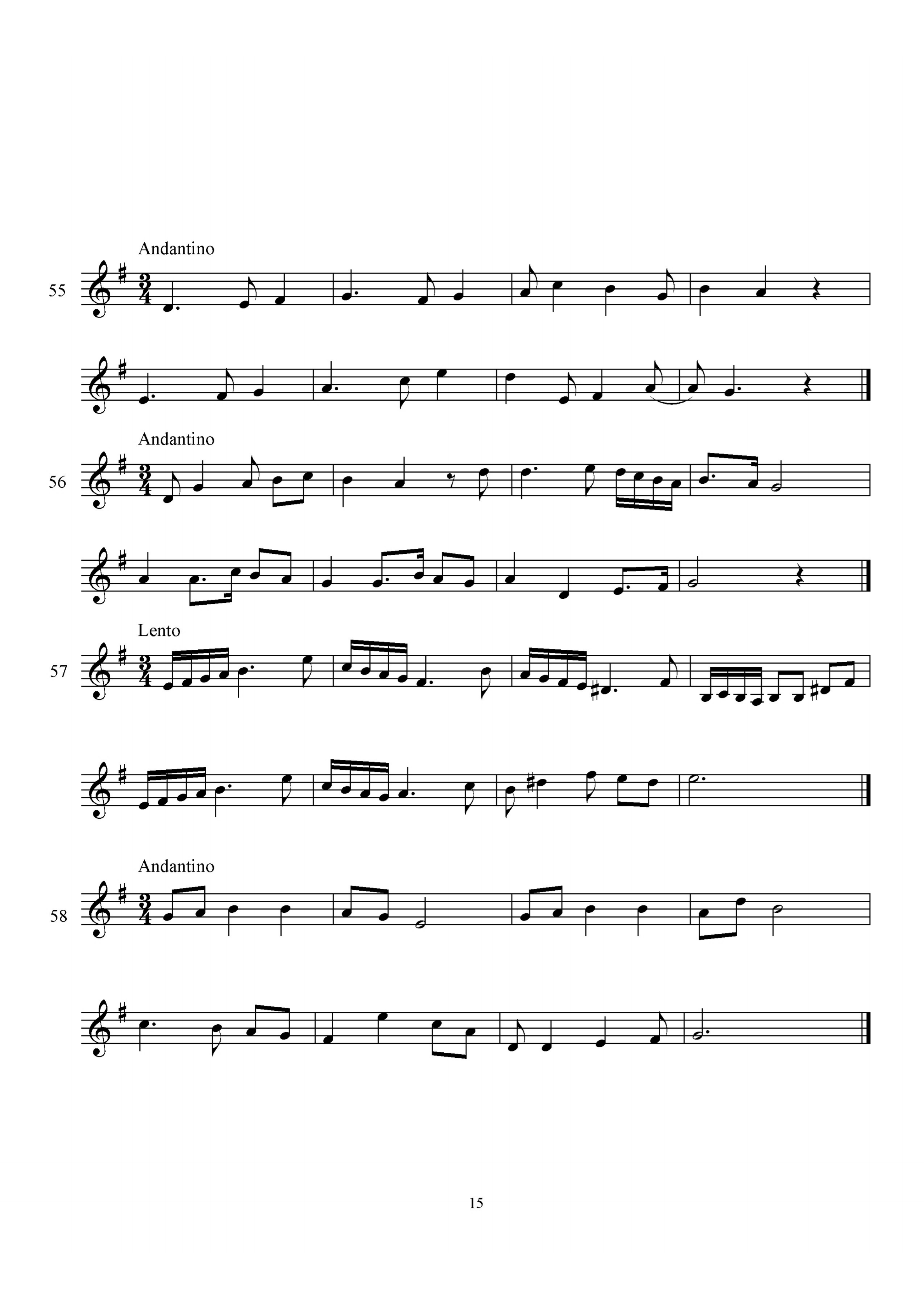 2020年沈阳音乐学院本科招生视唱考试AB级规定曲目库_01.png